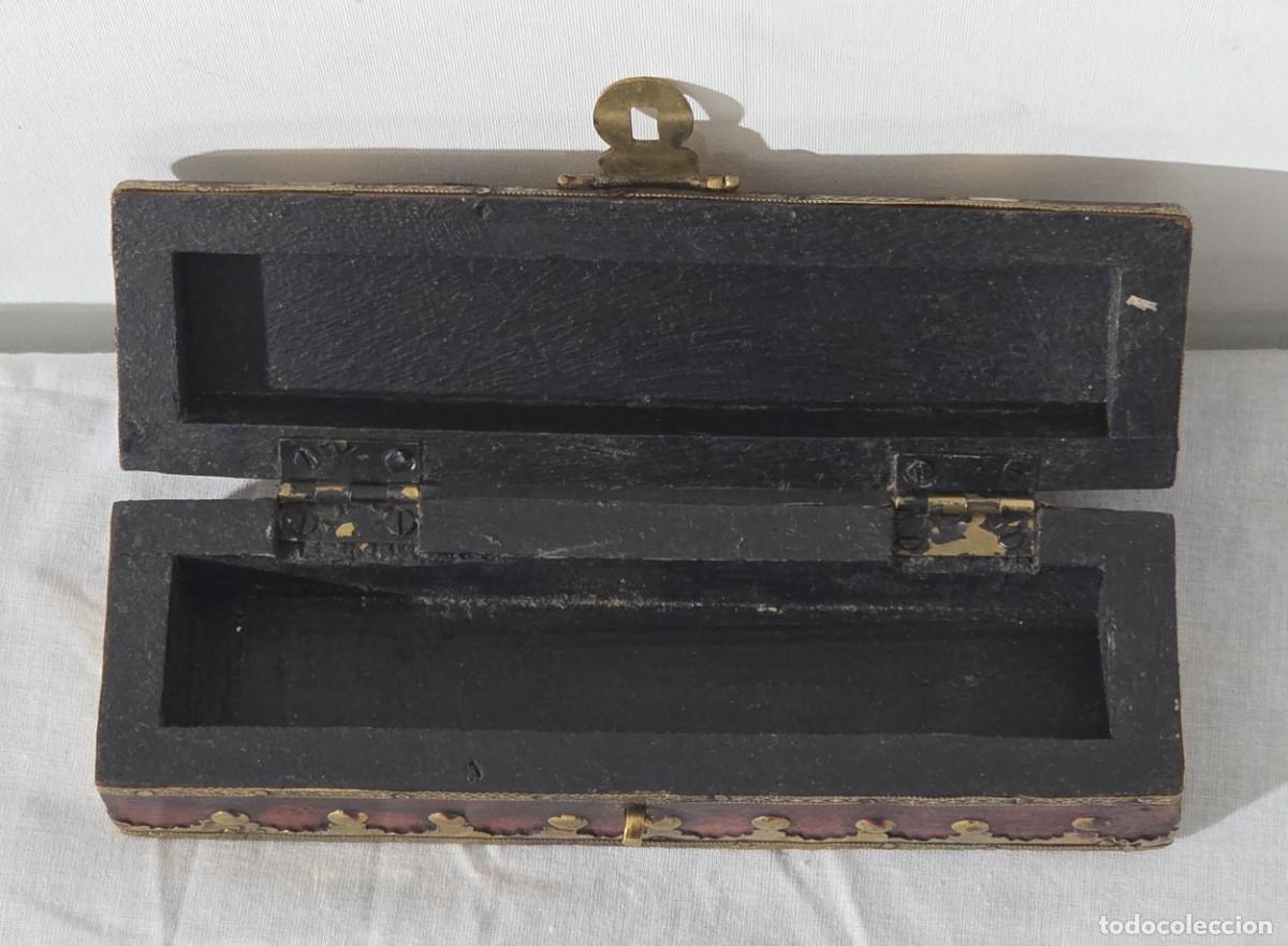 Cajas y cajitas met&aacute;licas: Caja cofre de madera y hueso - Foto 10