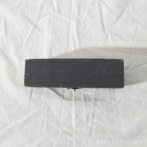 Cajas y cajitas met&aacute;licas: Caja cofre de madera y hueso - Foto 12