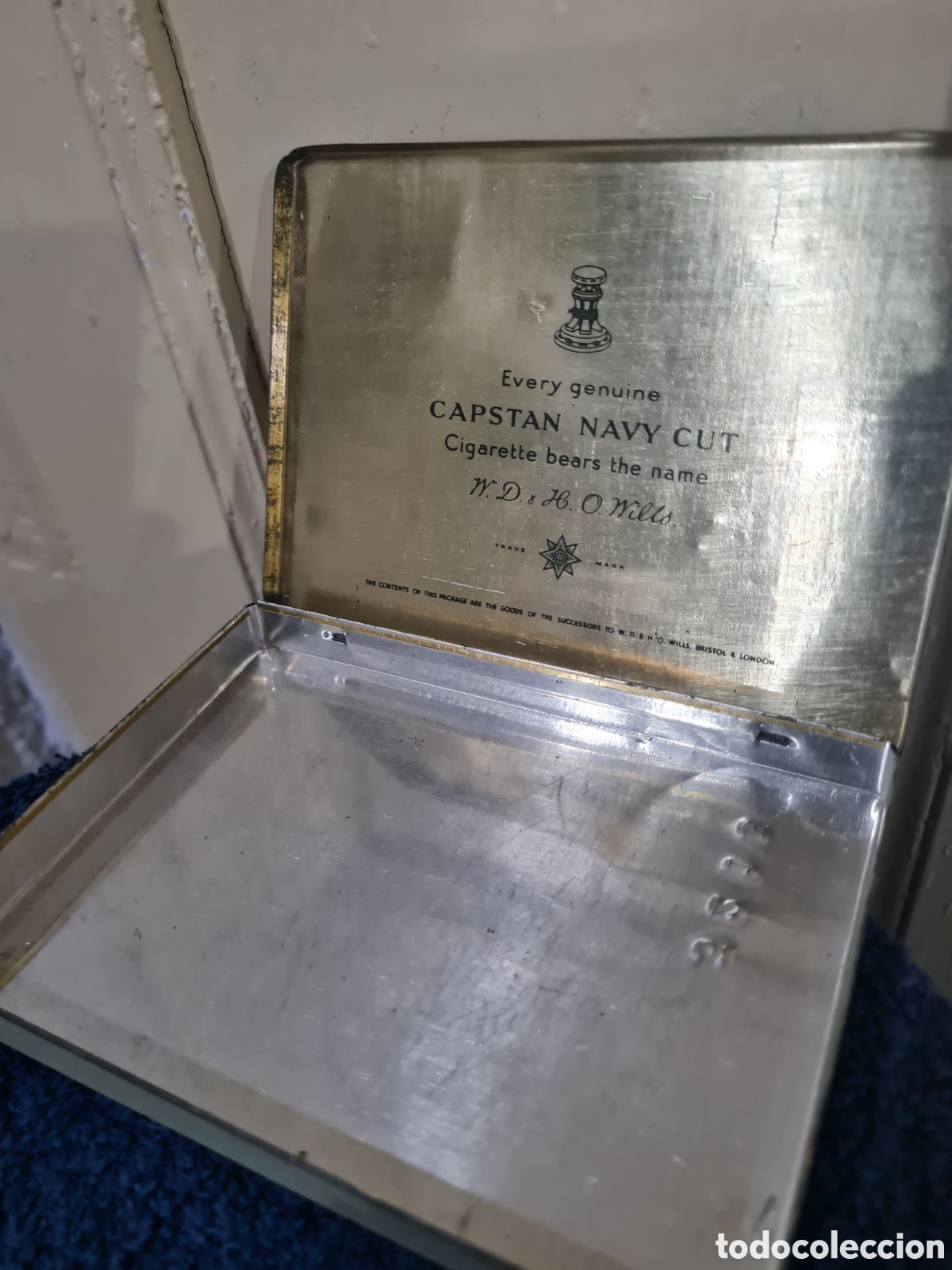 Cajas y cajitas met&aacute;licas: CAPSTAN Navy Cut CIGARETTES - Foto 2