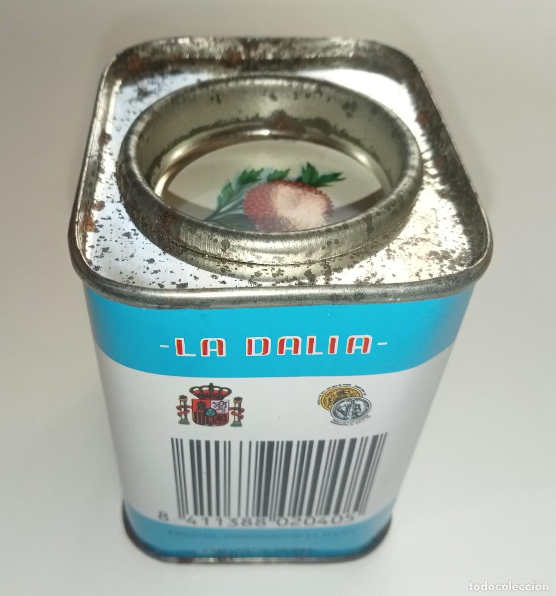 Cajas y cajitas met&aacute;licas: LATA DE PIMENT&Oacute;N LA DALIA - Foto 3