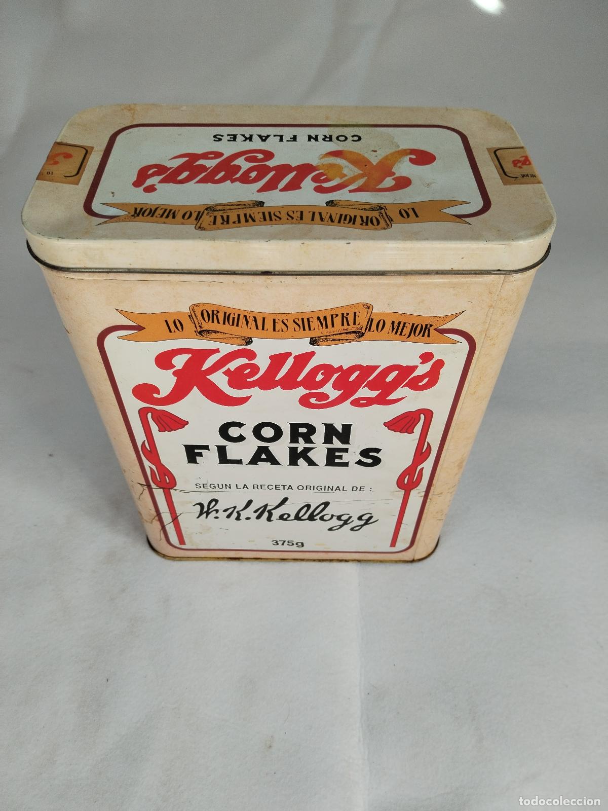 Cajas y cajitas met&aacute;licas: caja metalica kelloggs corn flakes - Foto 5