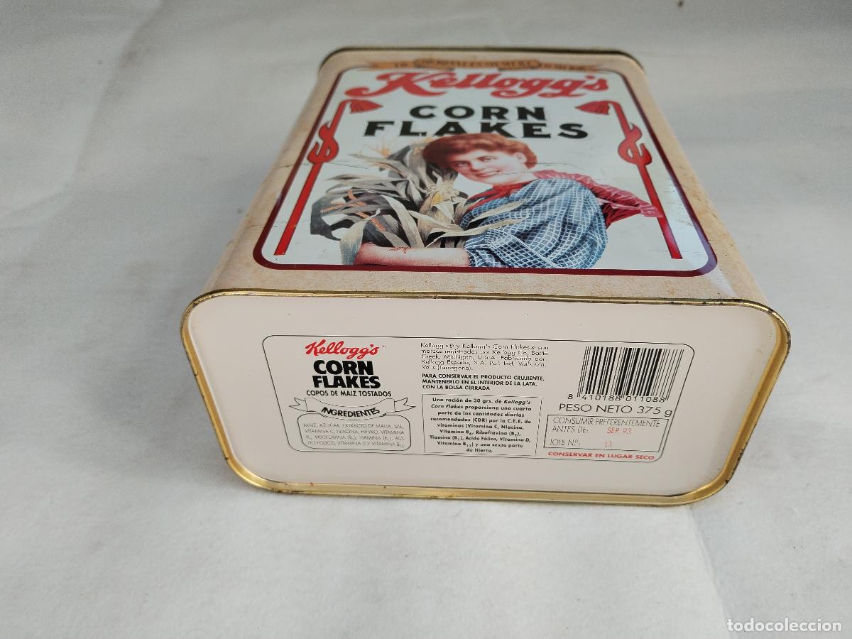 Cajas y cajitas met&aacute;licas: caja metalica kelloggs corn flakes - Foto 8