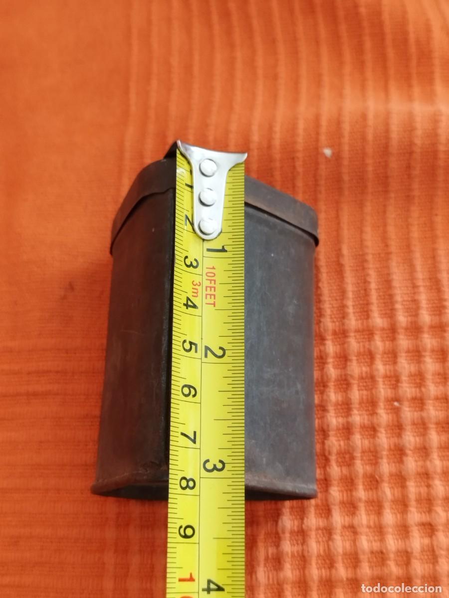 Cajas y cajitas met&aacute;licas: Antigua caja rectangular, lata de hojalata. - Foto 9