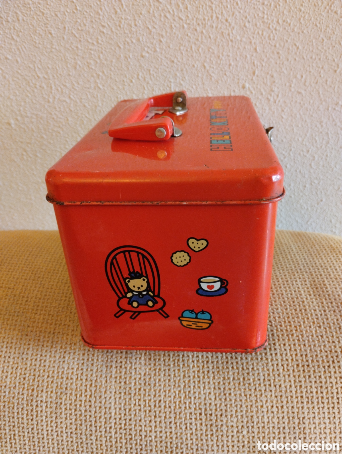 Cajas y cajitas met&aacute;licas: Lata antigua Hello Kitty - Foto 4