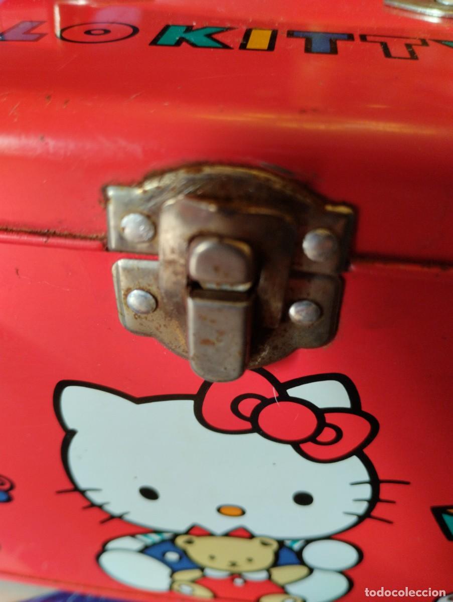 Cajas y cajitas met&aacute;licas: Lata antigua Hello Kitty - Foto 8