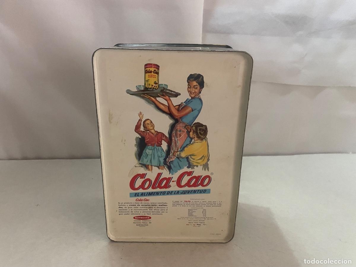 Cajas y cajitas met&aacute;licas: Caja de Cola Cao en chapa - Foto 5