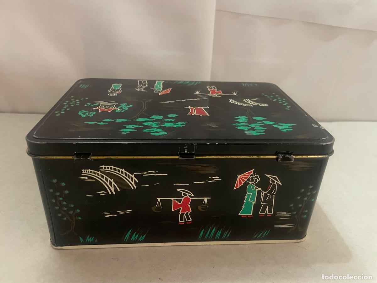 Cajas y cajitas met&aacute;licas: Caja de Cola Cao en chapa - Foto 9