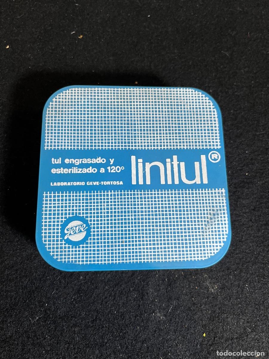 Casse e cassette metalliche: Caja Linitul Laboratorio Geve Tortosa hojalata vintage