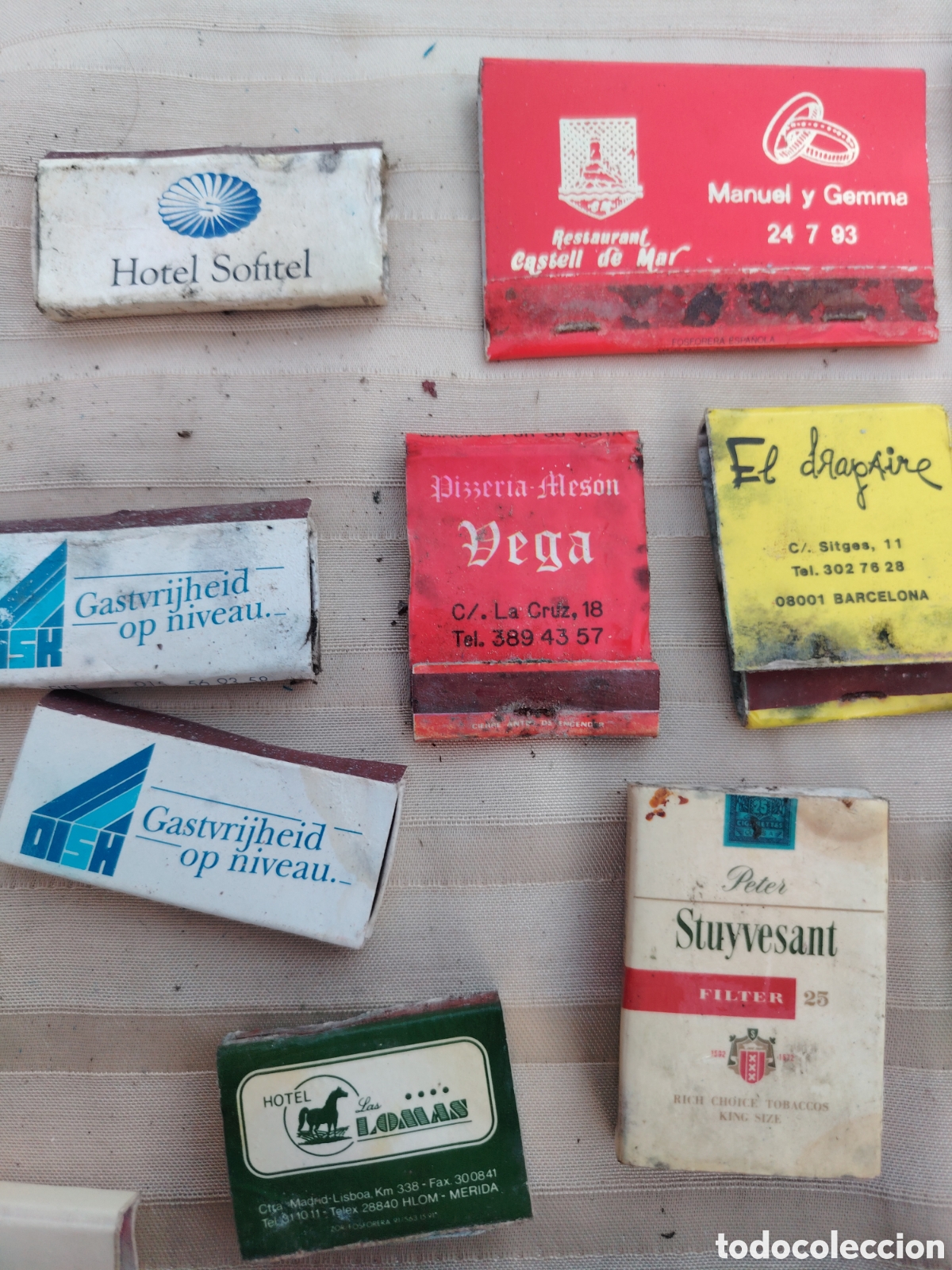 Cajas y cajitas met&aacute;licas: Lote cajas cerillas variadas - Foto 2