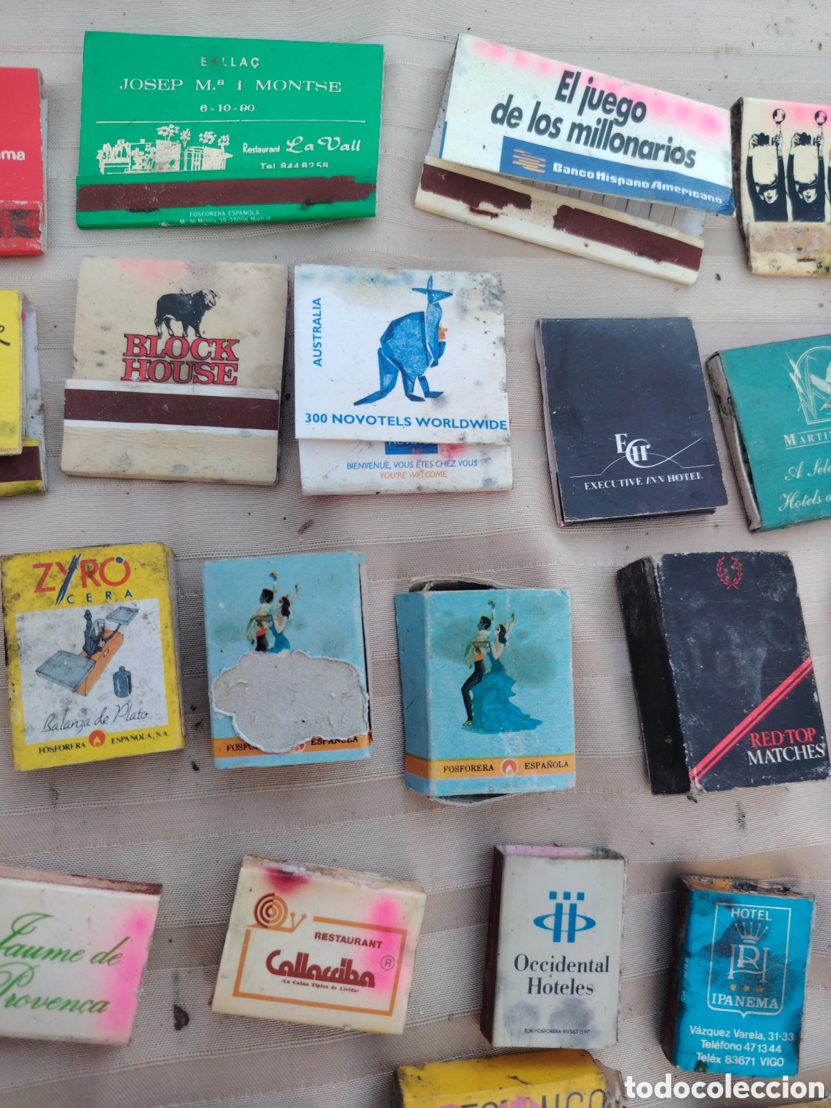 Cajas y cajitas met&aacute;licas: Lote cajas cerillas variadas - Foto 3