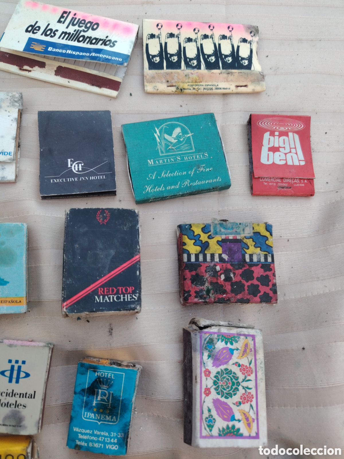 Cajas y cajitas met&aacute;licas: Lote cajas cerillas variadas - Foto 4