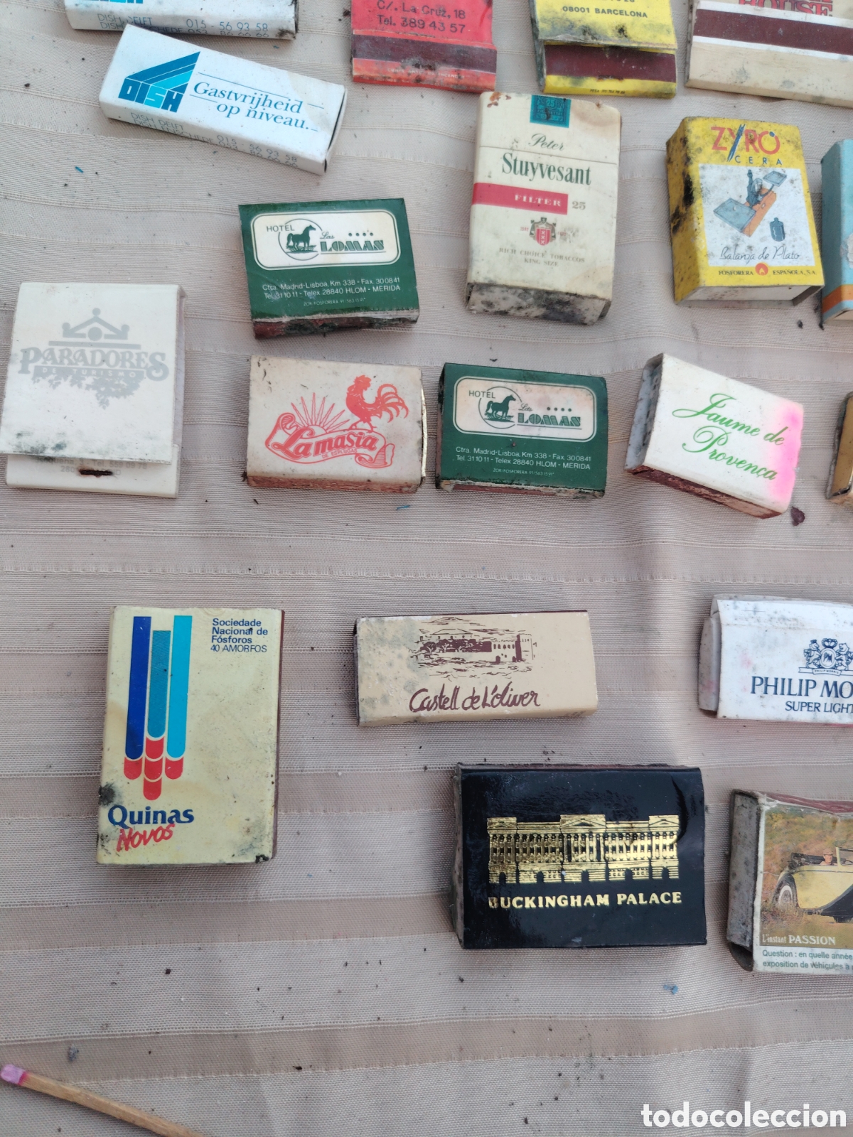 Cajas y cajitas met&aacute;licas: Lote cajas cerillas variadas - Foto 5