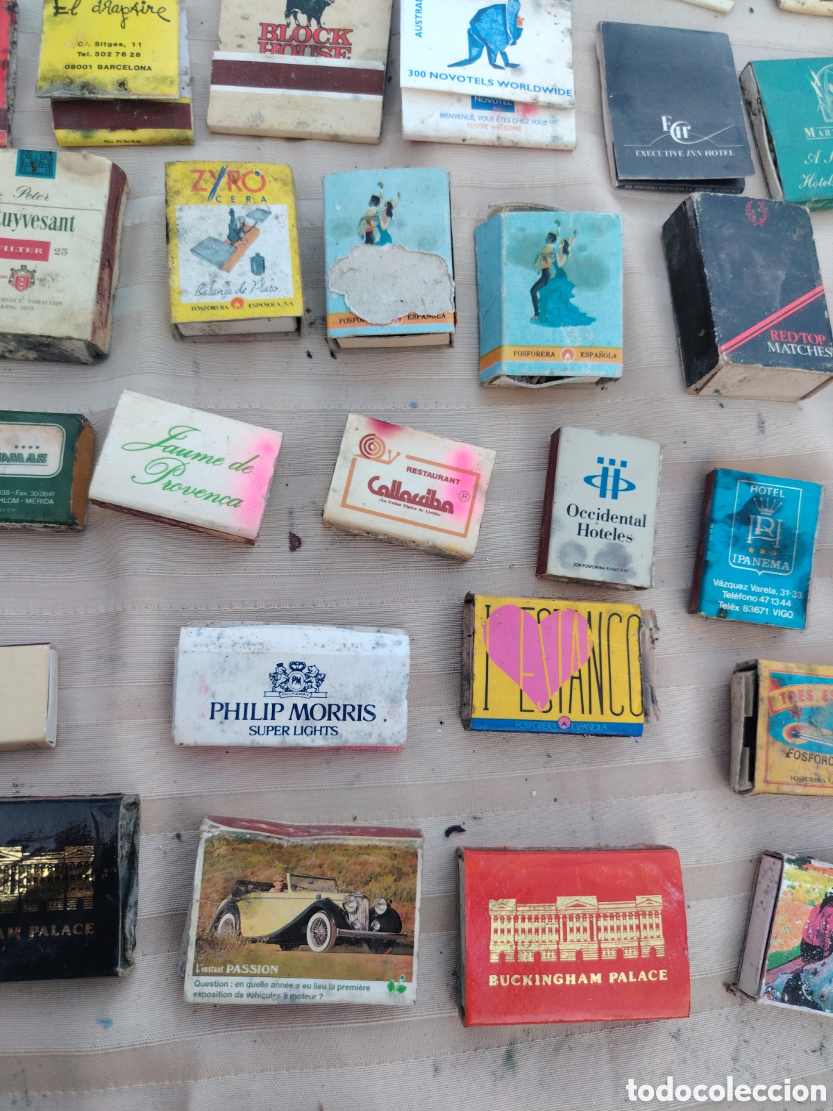 Cajas y cajitas met&aacute;licas: Lote cajas cerillas variadas - Foto 6