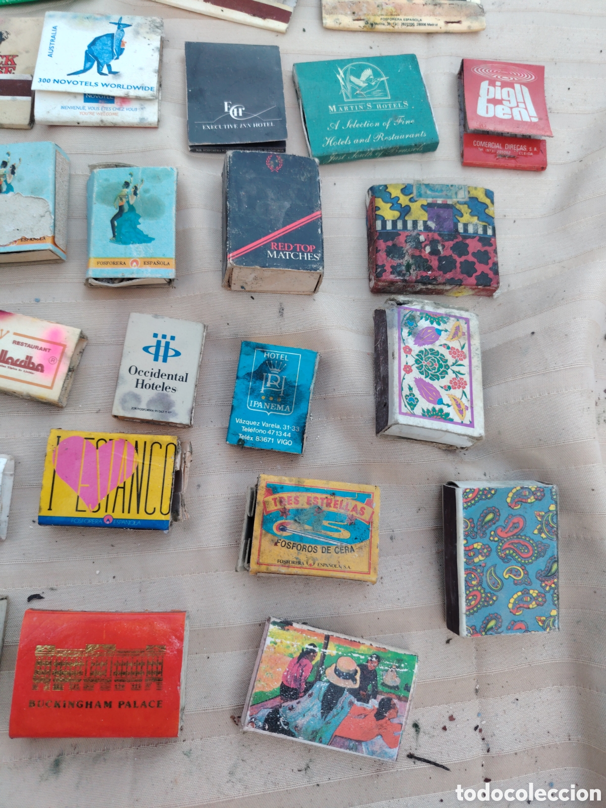 Cajas y cajitas met&aacute;licas: Lote cajas cerillas variadas - Foto 7