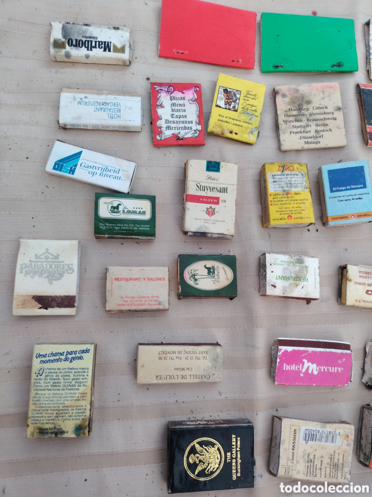 Cajas y cajitas met&aacute;licas: Lote cajas cerillas variadas - Foto 9