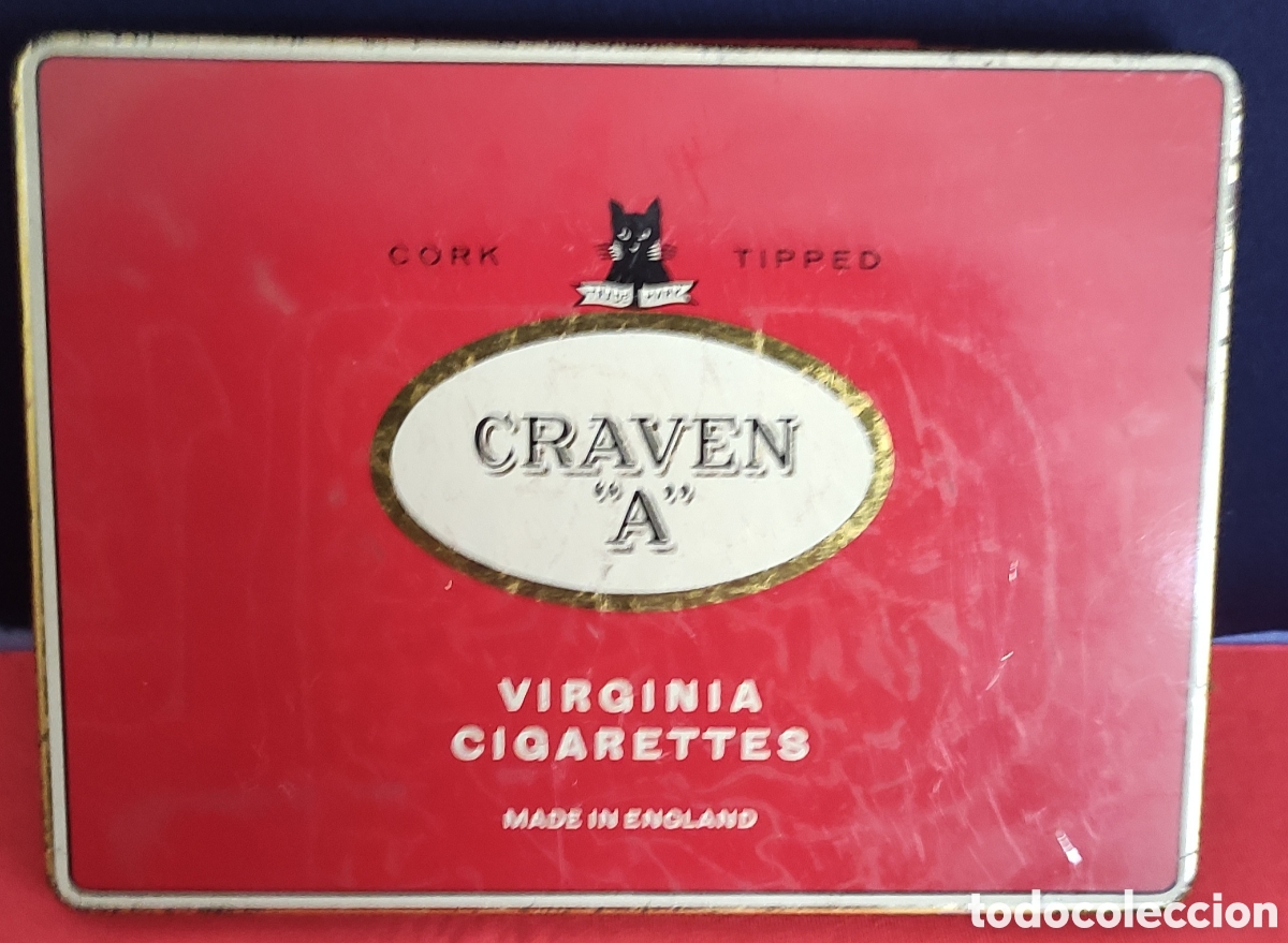 Cajas y cajitas met&aacute;licas: Antigua cala de lata Kraven