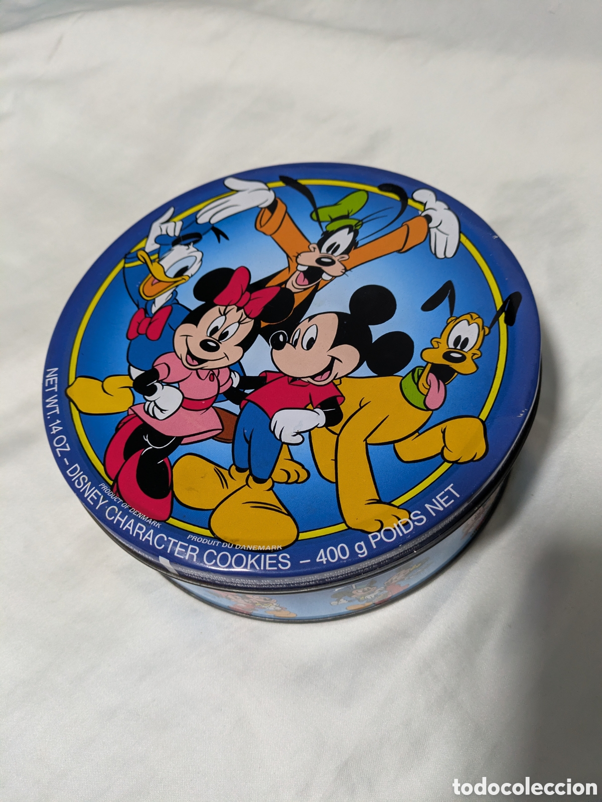 Cajas y cajitas met&aacute;licas: Lata 90s Disney caja galletas