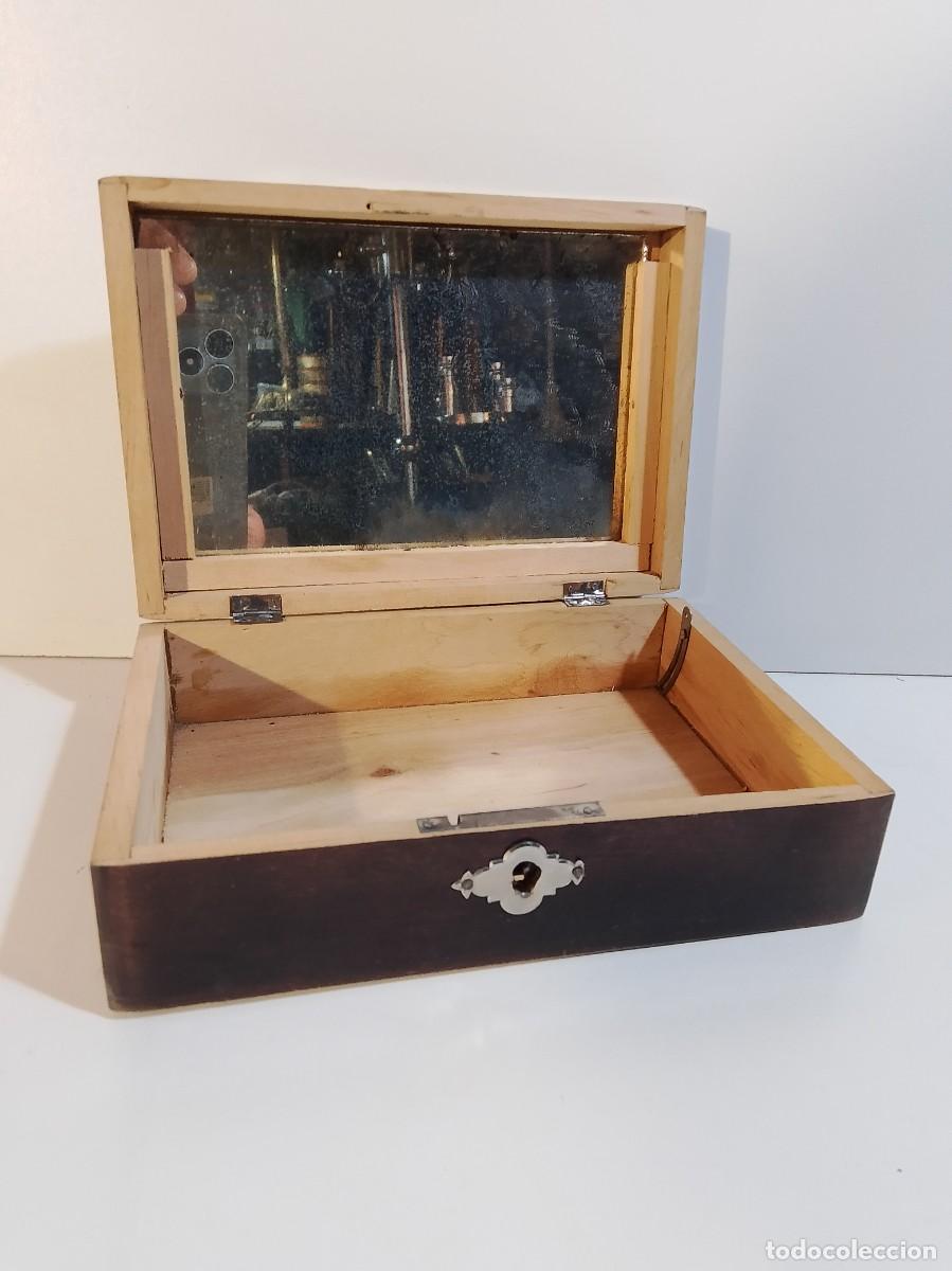 Cajas y cajitas met&aacute;licas: caja de madera art deco -Estrella - - Foto 2