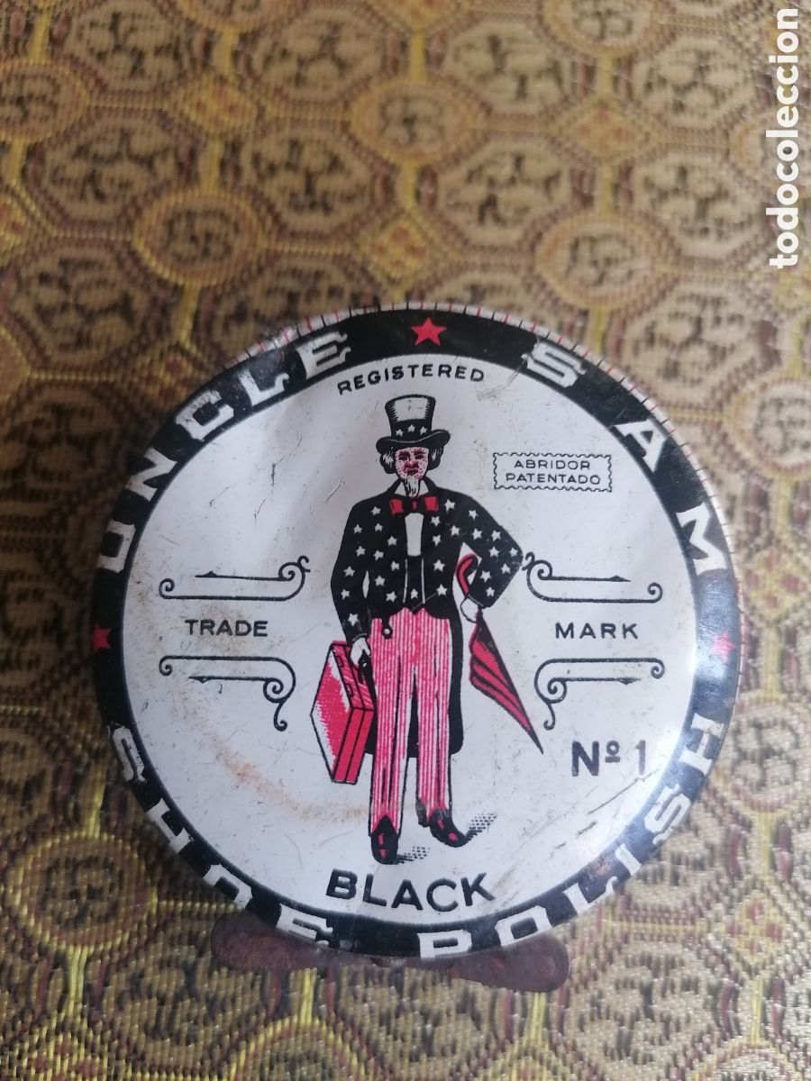 Cajas y cajitas met&aacute;licas: Lata litografiada de bet&uacute;n