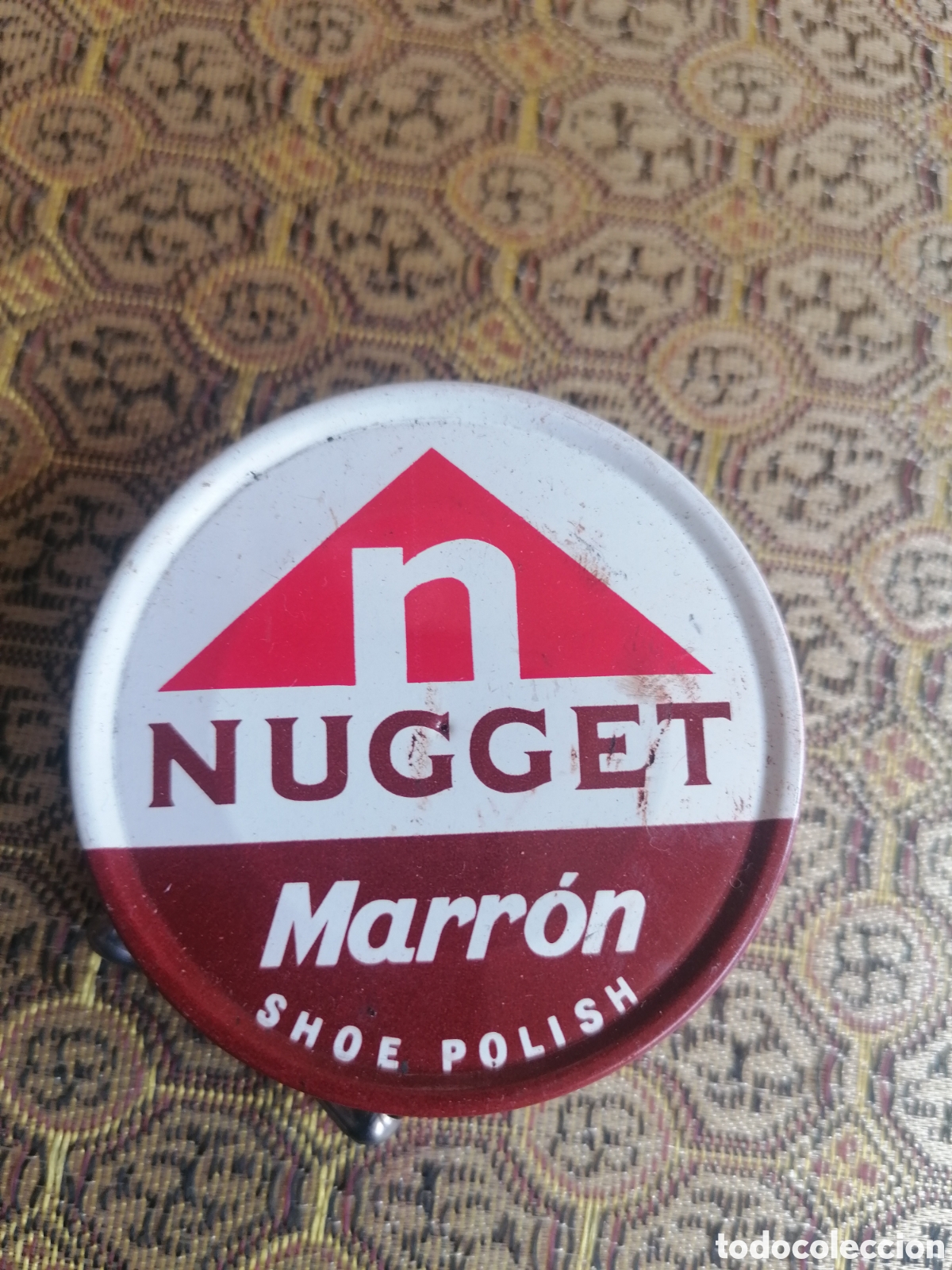 Cajas y cajitas met&aacute;licas: Lata litografiada de bet&uacute;n