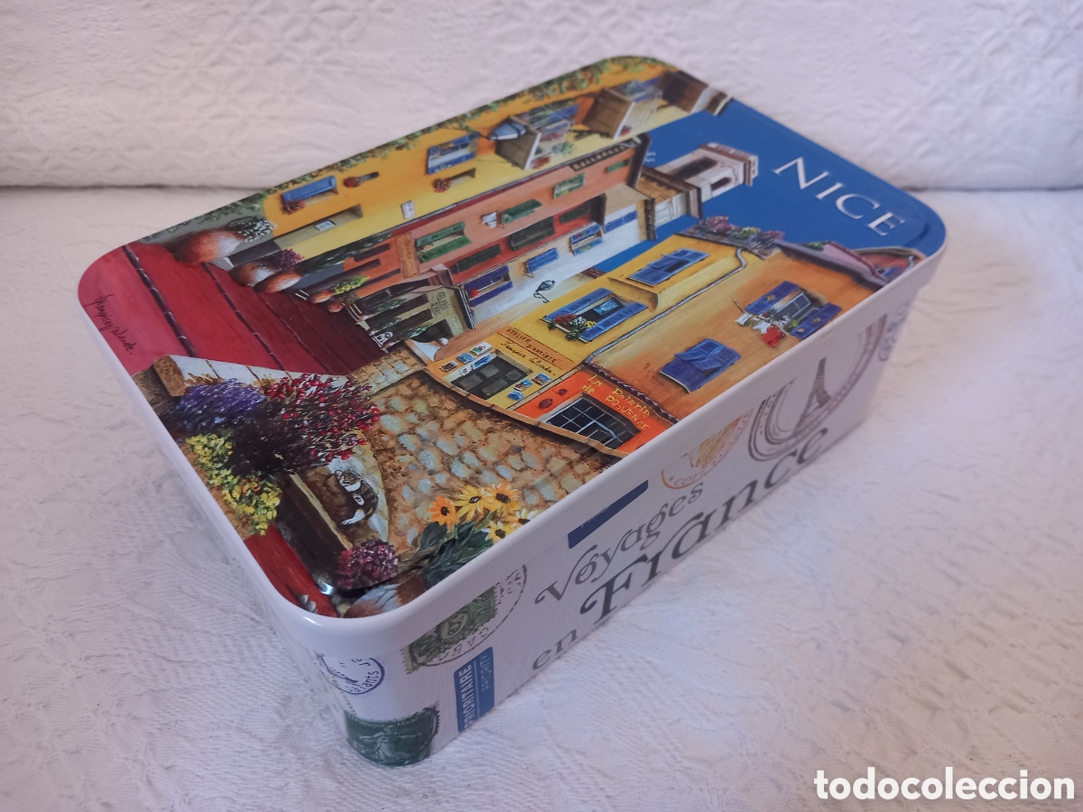 Cajas y cajitas met&aacute;licas: Bo&icirc;te Nice. Vieille Ville.