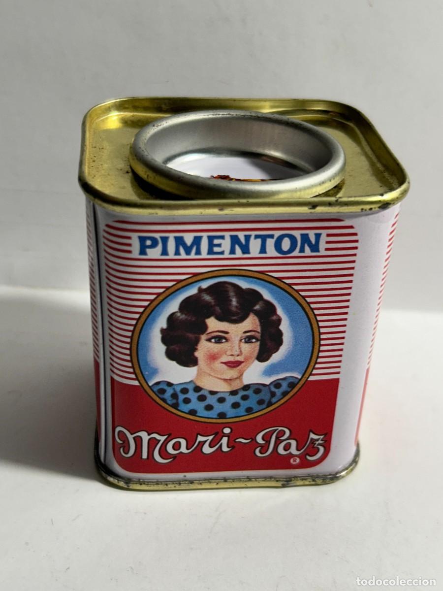 Cajas y cajitas met&aacute;licas: LATA DE PIMENTON MARI PAZ - Foto 2