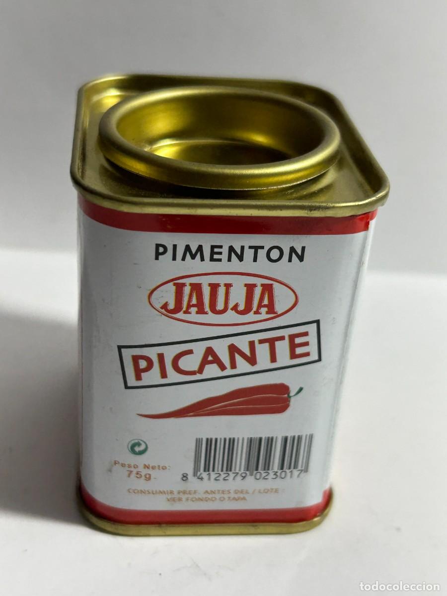 Cajas y cajitas met&aacute;licas: LATA DE PIMENTON JAUJA - Foto 2