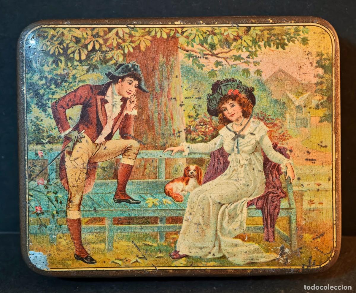 Cajas y cajitas met&aacute;licas: CAJA METALICA - ALFILERES