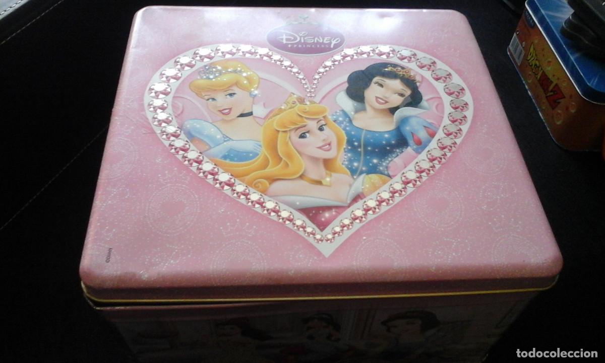 Cajas y cajitas met&aacute;licas: Caja met&aacute;lica princesas disney
