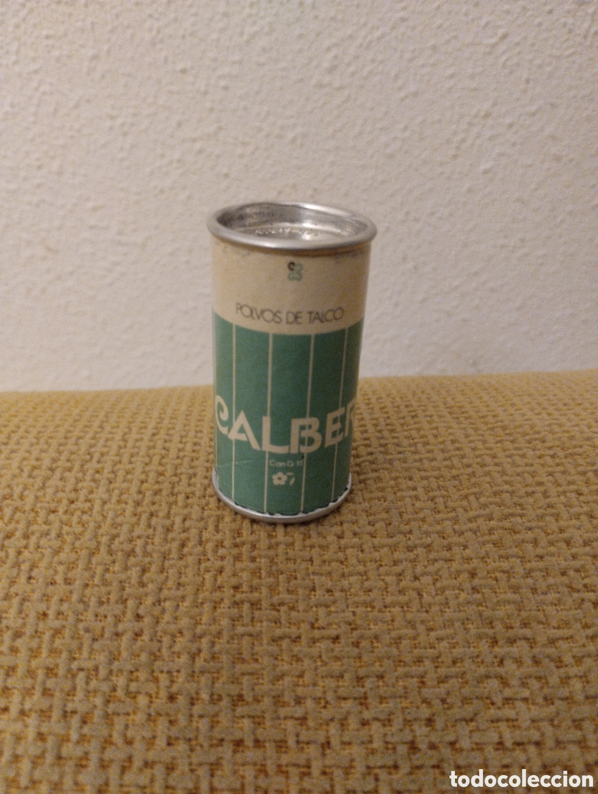 Cajas y cajitas met&aacute;licas: Bote miniatura Polvos de Talco - Foto 1