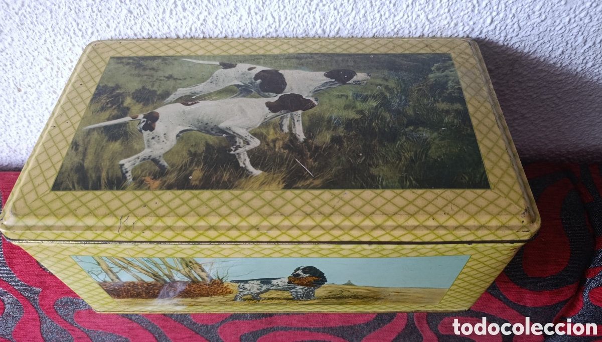 Cajas y cajitas met&aacute;licas: CAJA HOJALATA GHISLANZONI MORBEGNO - 36 CM - VINTAGE
