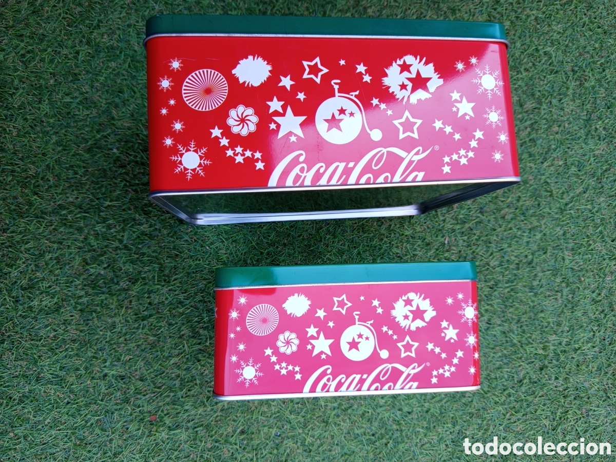 Cajas y cajitas met&aacute;licas: Cajas promoci&oacute;n coca cola - Foto 3