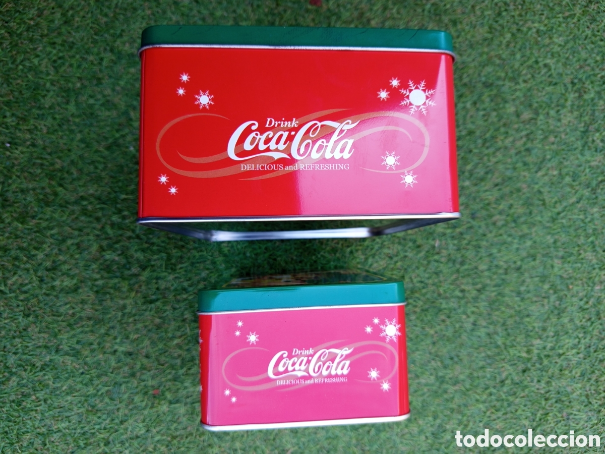 Cajas y cajitas met&aacute;licas: Cajas promoci&oacute;n coca cola - Foto 4