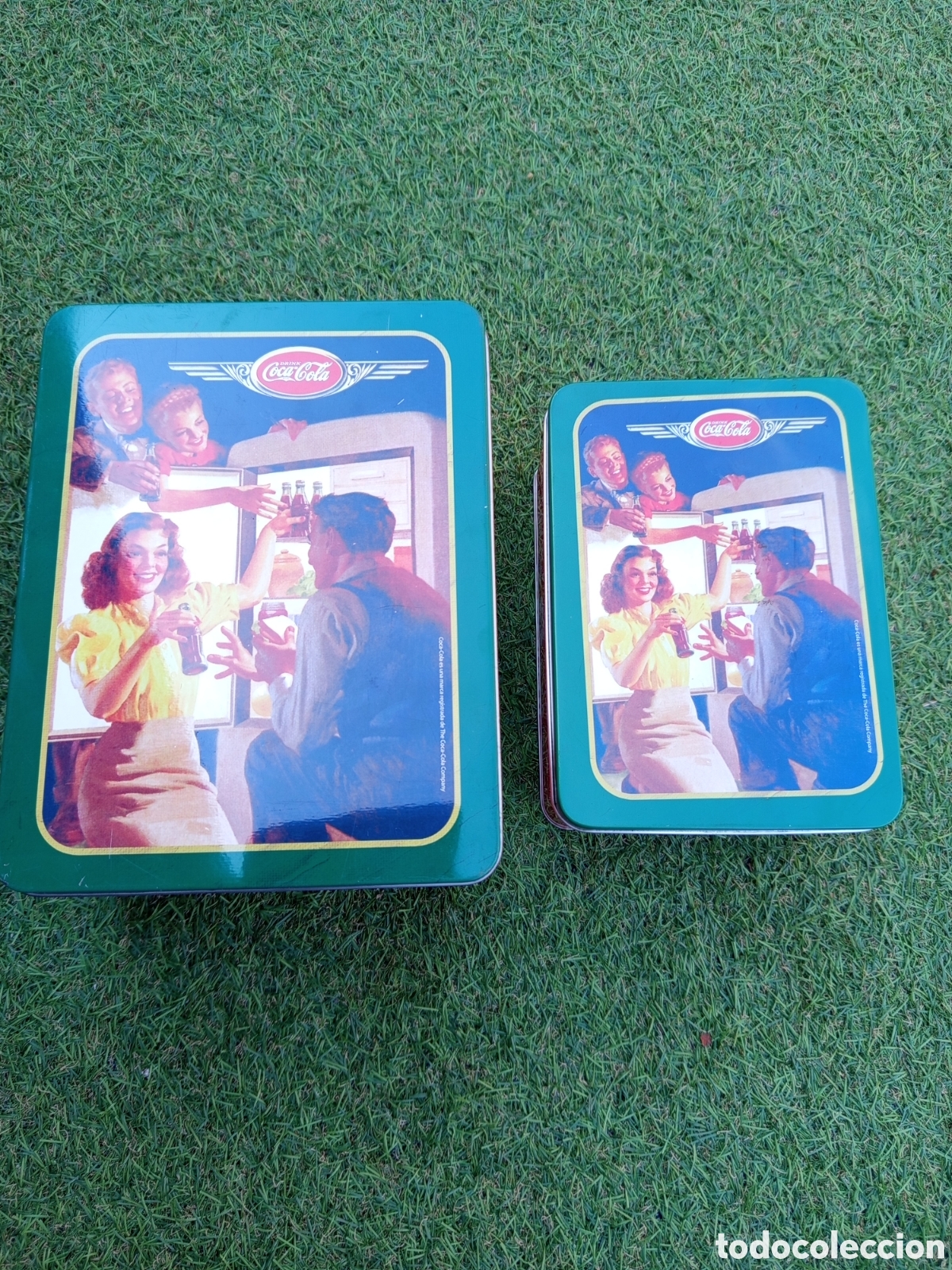 Cajas y cajitas met&aacute;licas: Cajas promoci&oacute;n coca cola - Foto 1