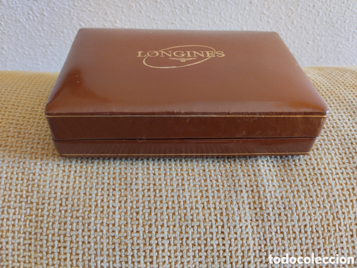 Cajas y cajitas met&aacute;licas: Caja antigua Longines - Foto 4