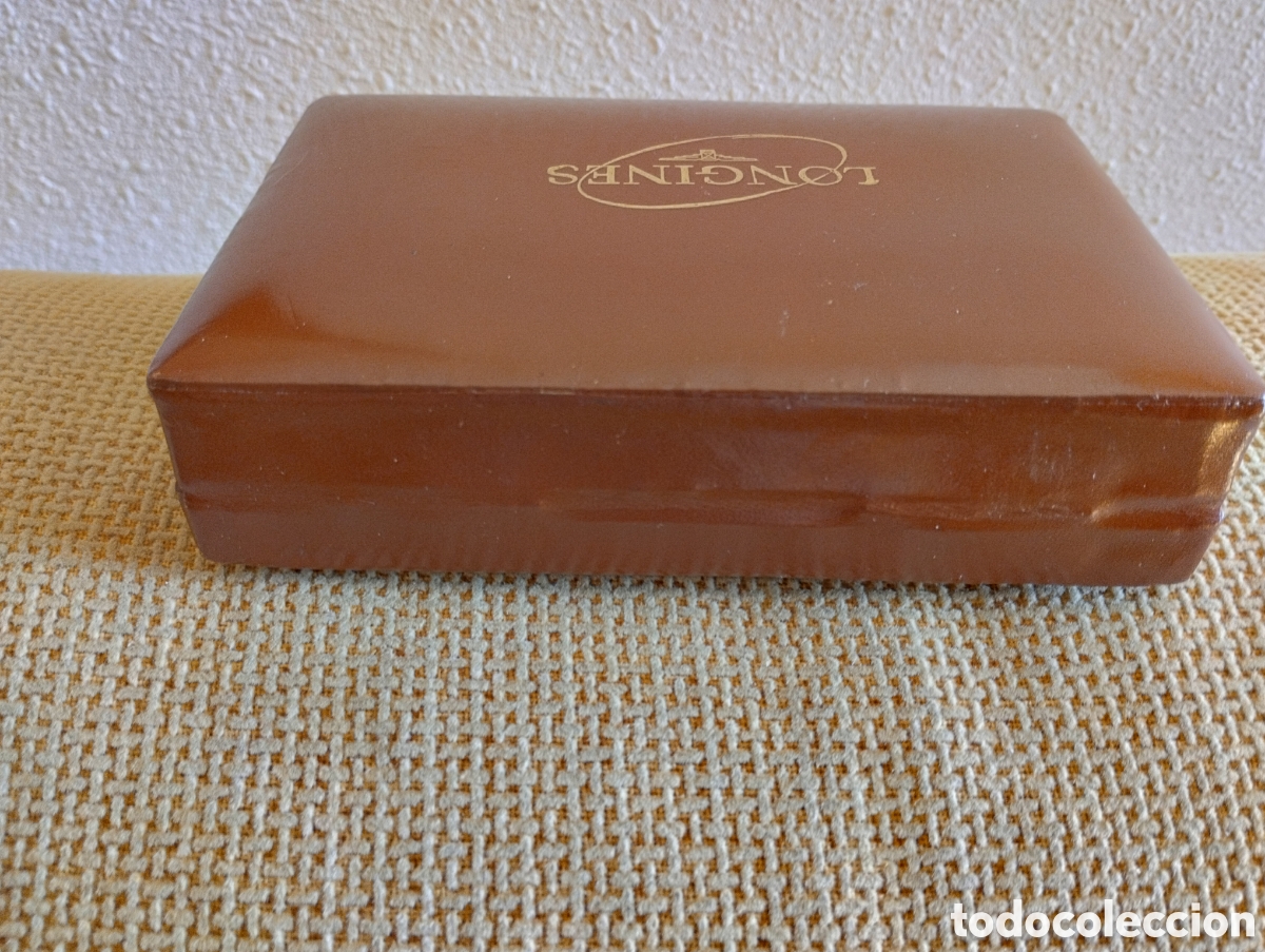 Cajas y cajitas met&aacute;licas: Caja antigua Longines - Foto 6