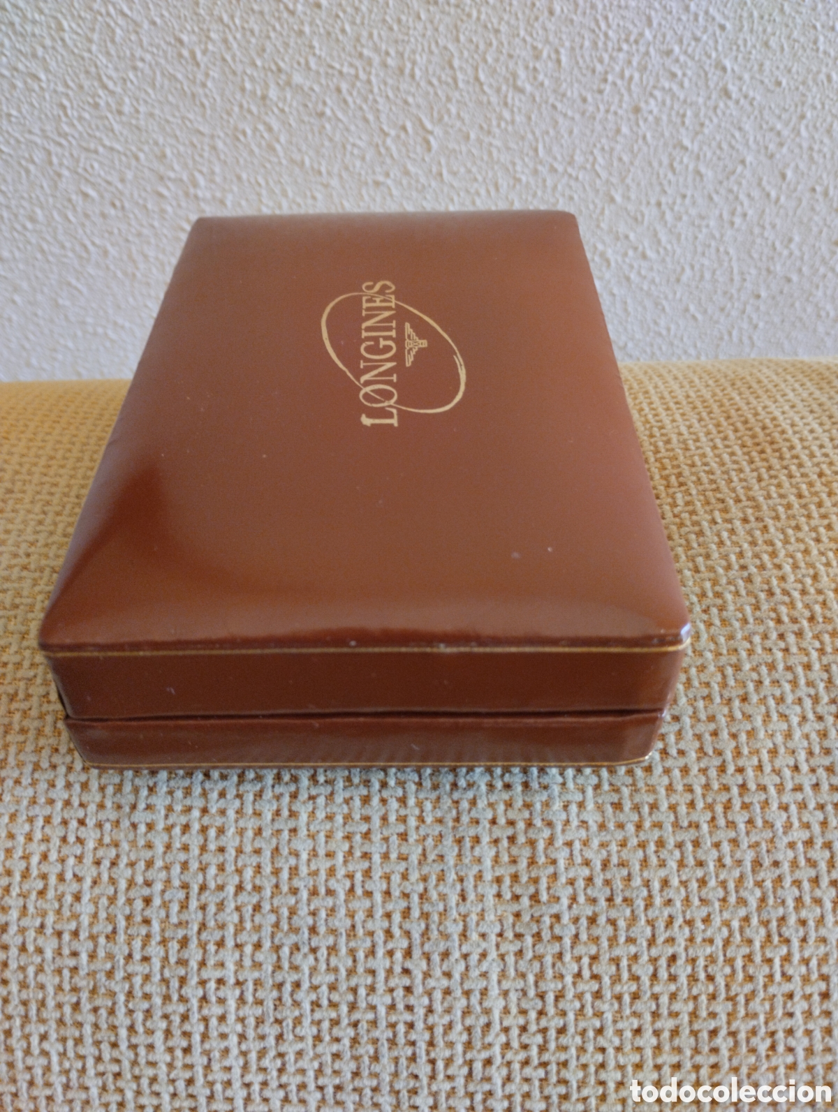 Cajas y cajitas met&aacute;licas: Caja antigua Longines - Foto 7