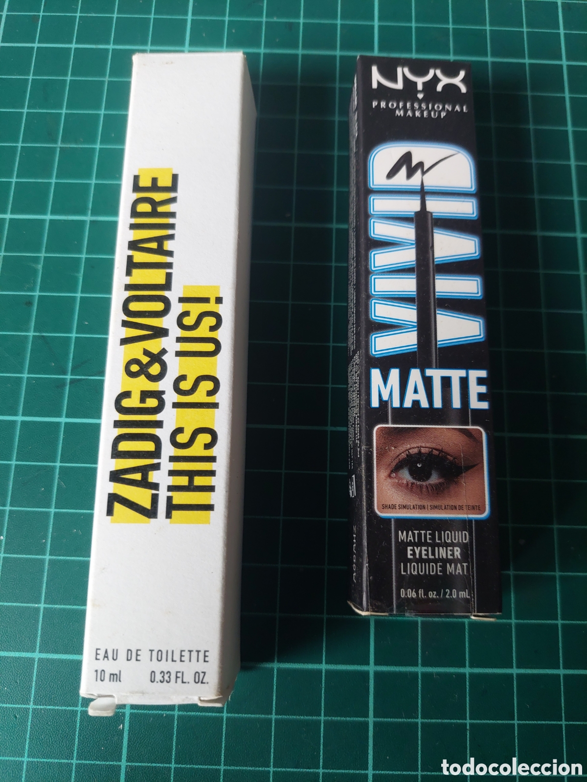 Cajas y cajitas met&aacute;licas: CAJAS VACIAS NYX MATTE VIVI/ZADIG VOLTAIRE THUS IS US!
