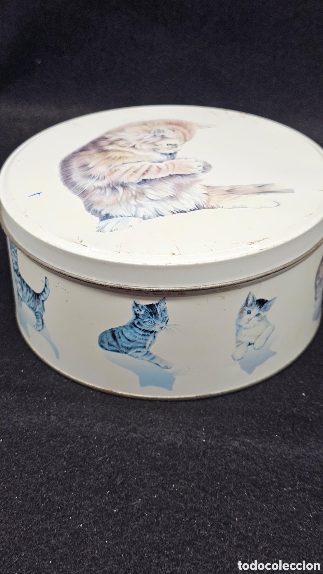 Cajas y cajitas met&aacute;licas: Cajita de chapa antigua