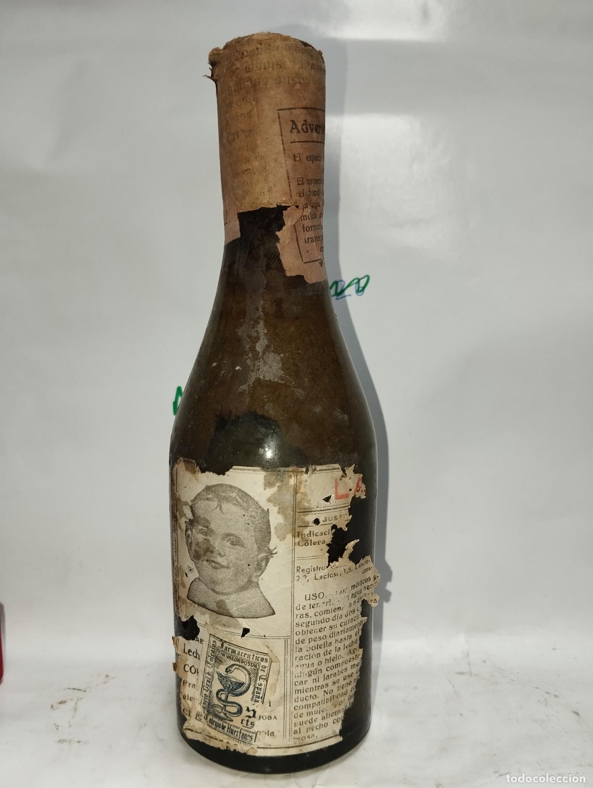 Cajas y cajitas met&aacute;licas: FRASCO DE FARMACIA LABORATORIO DE LECHES PREPARADAS C&Oacute;RDOBA // MEDICAMENTO ANTIGUA