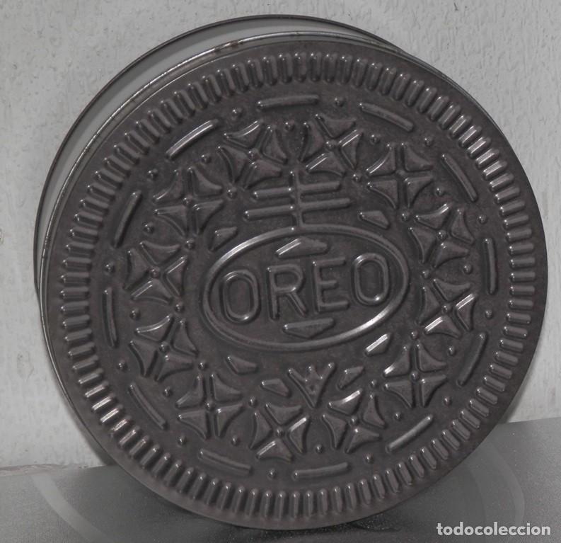 Cajas y cajitas met&aacute;licas: LATA DE LAS GALLETAS OREO - Foto 1
