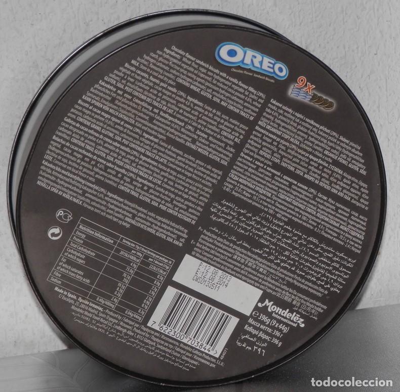 Cajas y cajitas met&aacute;licas: LATA DE LAS GALLETAS OREO - Foto 3