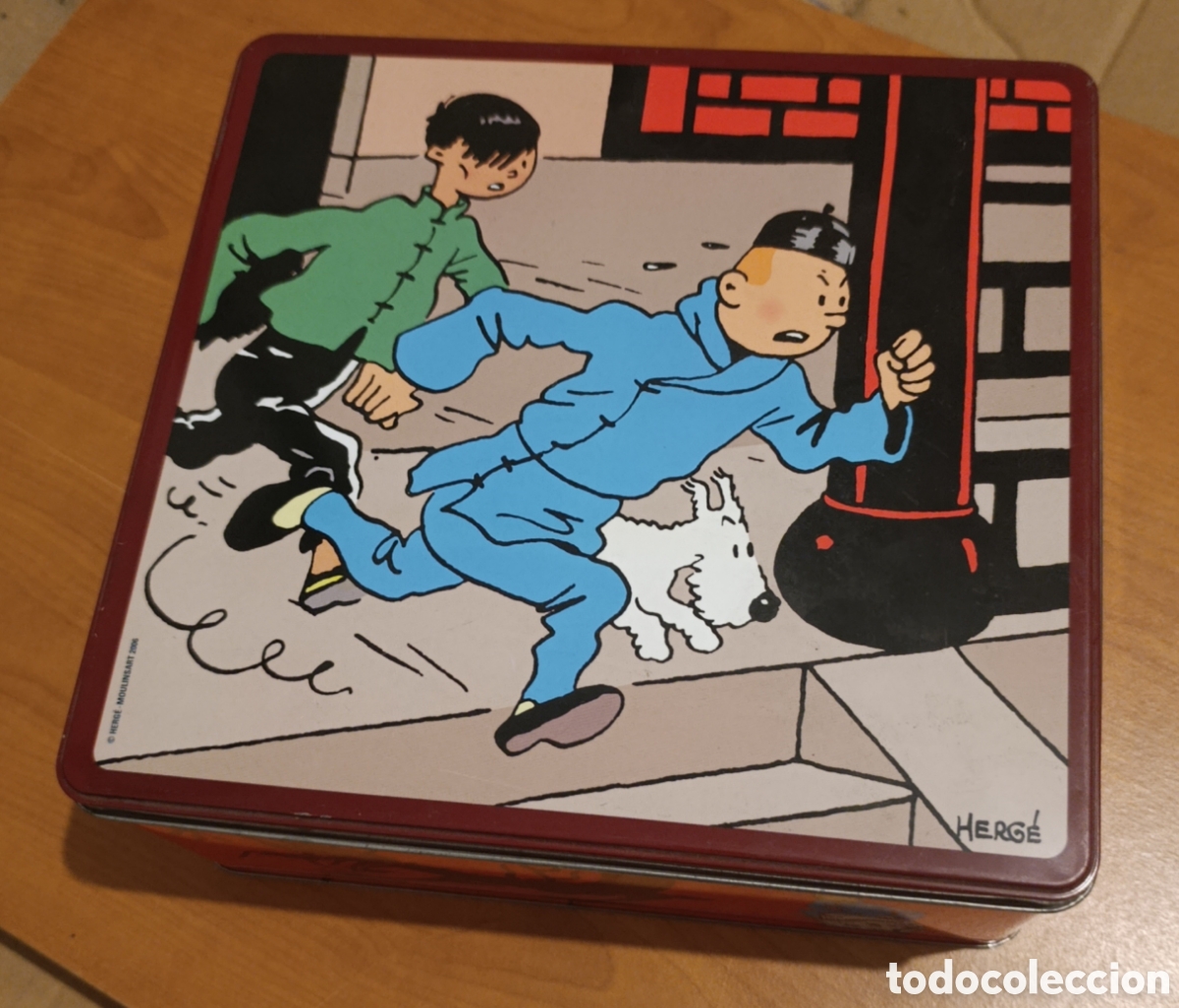 Cajas y cajitas met&aacute;licas: CAJA HOJALATA TITIN COMO NUEVA