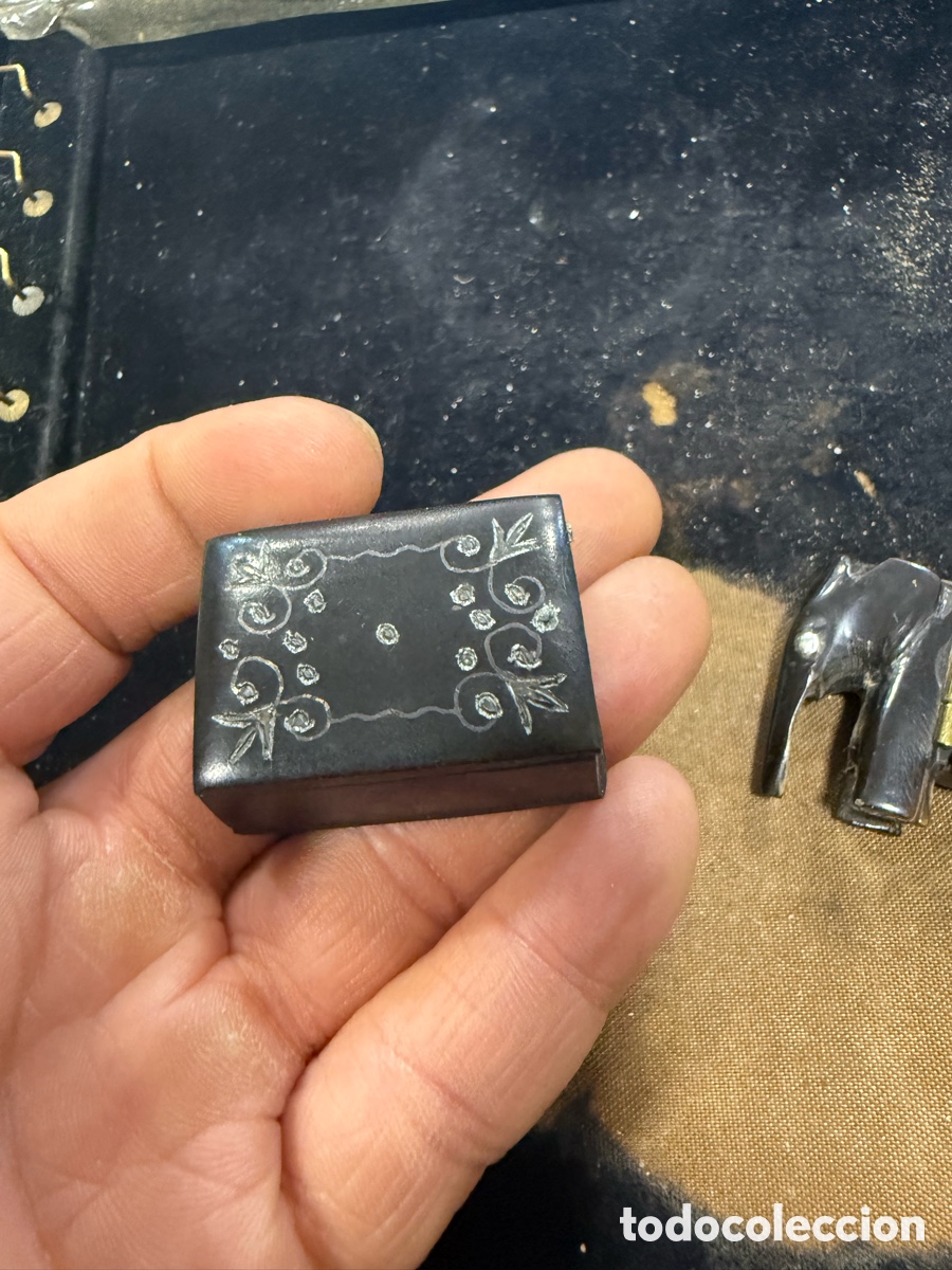 Cajas y cajitas met&aacute;licas: Lote de cajitas distintos materiales - Foto 19