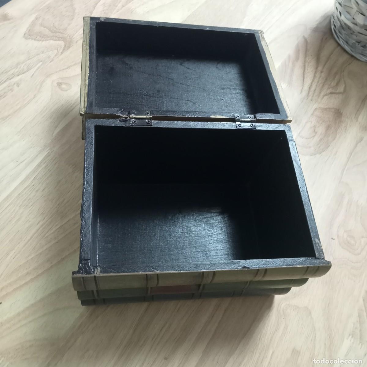 Cajas y cajitas met&aacute;licas: CAJA LIBROS ARCON SECRETO - Foto 3