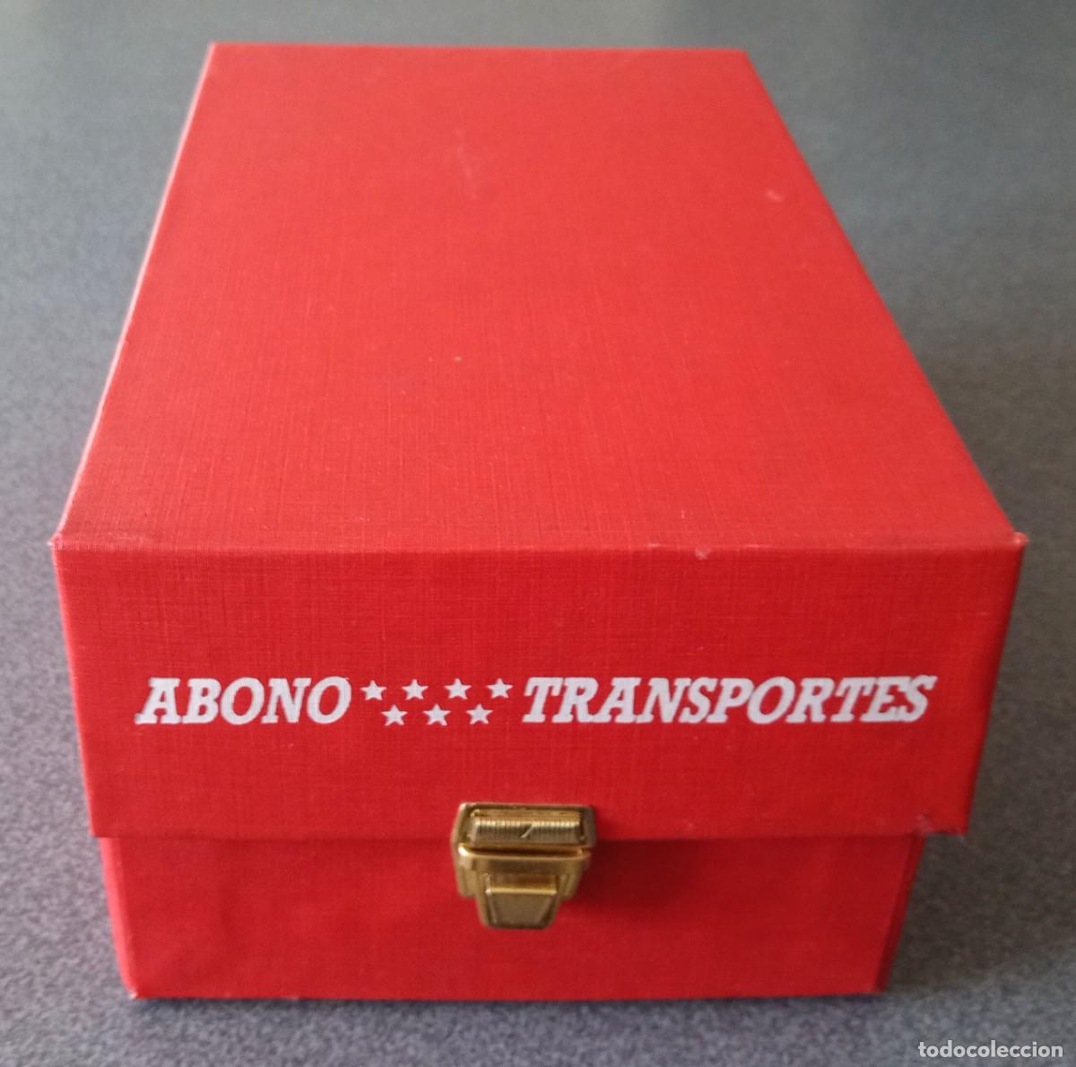 Cajas y cajitas met&aacute;licas: Caja Abono Transportes - Foto 2