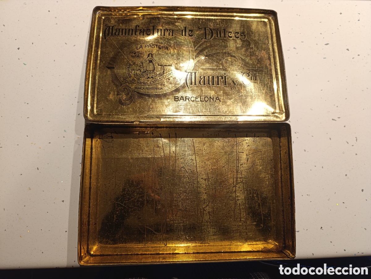 Cajas y cajitas met&aacute;licas: Caja hojalata dulces - Foto 3