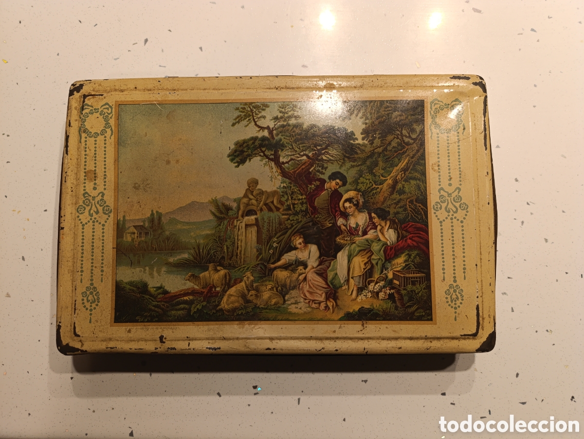 Cajas y cajitas met&aacute;licas: Caja hojalata dulces