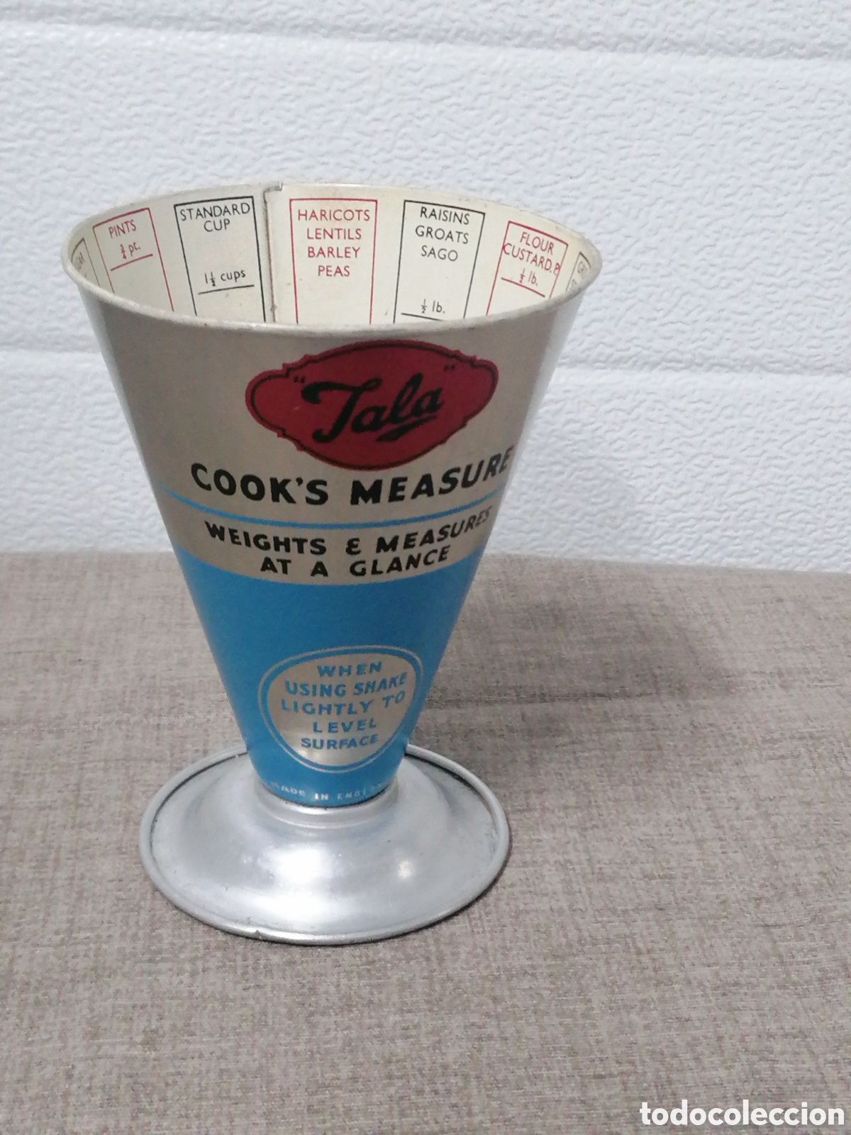 Cajas y cajitas met&aacute;licas: Medidor de cocina vintage de Tala