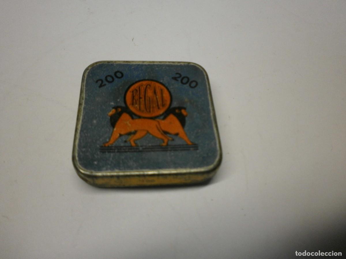 Cajas y cajitas met&aacute;licas: caja lata agujas de gramofono gramola regal